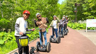 北海道札幌滝野セグウェイツアー写真